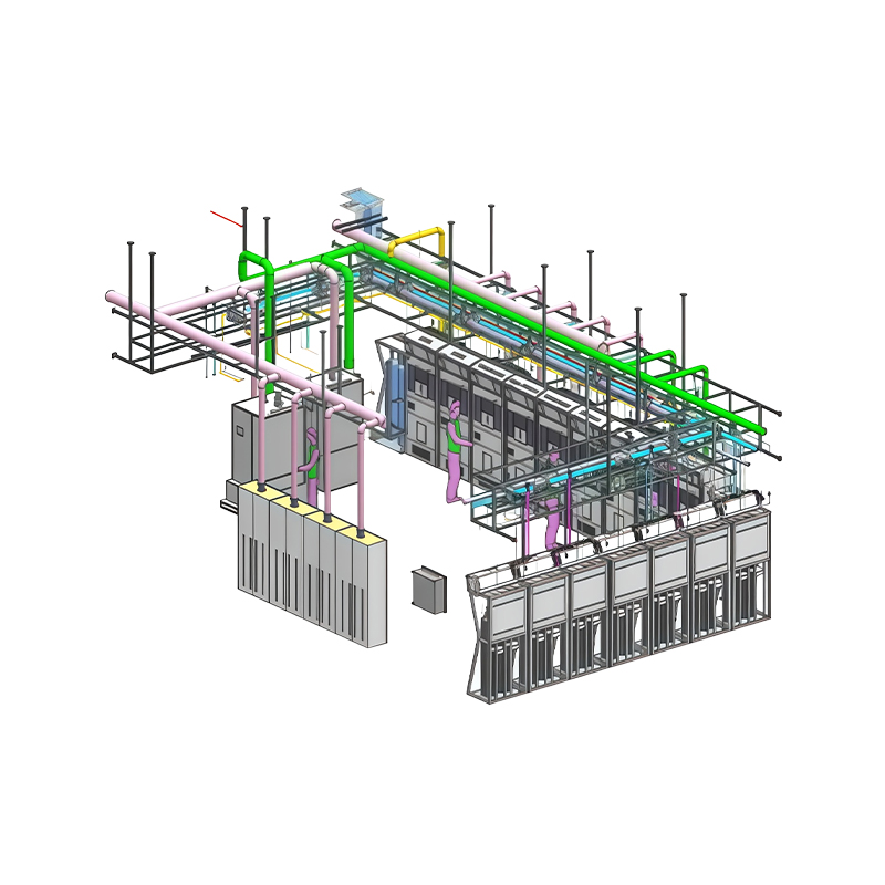 What is the core mission of the Gas Engineering Division in high-tech factory construction?
